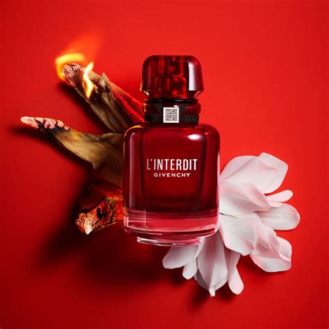 givenchy irough nterdit|l'interdit givenchy rouge ultime.